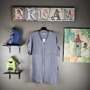 Poetry Linen Lagenlook Dress Size 6